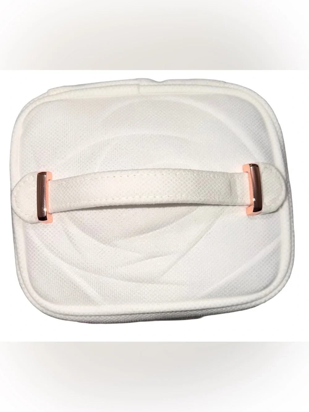 Lancome Cosmetic Makeup Bag, GWP, White New Absolue Rose Lancôme NEW